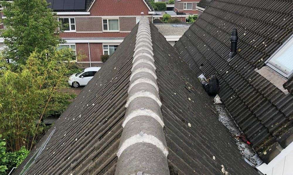 Repareren van nokvorsten in Barendrecht